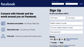 What Facebooklogin.com website looked like in 2016 (7 years ago)