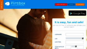 What Flirtbox.ca website looked like in 2016 (7 years ago)