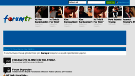 What Forumtr.com website looked like in 2016 (7 years ago)