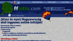 What Fflotto.com website looked like in 2016 (7 years ago)