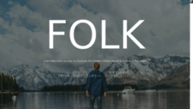 What Folklifestyle.com website looked like in 2016 (7 years ago)