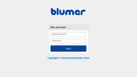 What Frank-ch.blumer-web.de website looked like in 2016 (7 years ago)