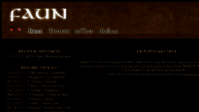 What Faune.de website looked like in 2016 (7 years ago)