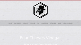 What Fourthievesvinegar.org website looked like in 2016 (7 years ago)
