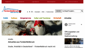 What Fuerstenfeldbruck.de website looked like in 2016 (7 years ago)