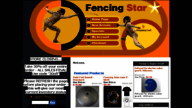 What Fencingstar.com website looked like in 2016 (7 years ago)