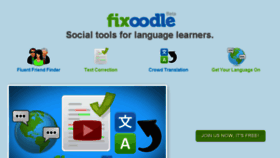 What Fixoodle.com website looked like in 2016 (7 years ago)