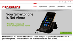 What Fonestand.com website looked like in 2016 (7 years ago)