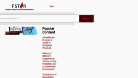 What Fstaresearch.org website looked like in 2016 (8 years ago)