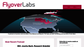 What Flyoverlabs.io website looked like in 2016 (7 years ago)