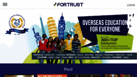 What Fortrust.com website looked like in 2016 (7 years ago)