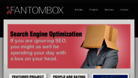 What Fantombox.com website looked like in 2016 (7 years ago)