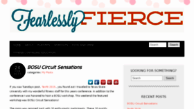 What Fearlesslyfierce.com website looked like in 2016 (7 years ago)