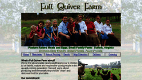 What Fullquiverfarm.com website looked like in 2016 (7 years ago)