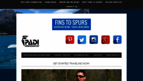 What Finstospurs.com website looked like in 2016 (7 years ago)