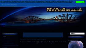 What Fifeweather.co.uk website looked like in 2016 (7 years ago)