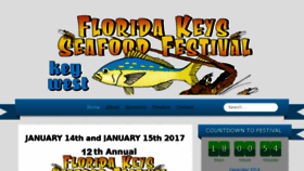 What Floridakeysseafoodfestival.com website looked like in 2016 (7 years ago)