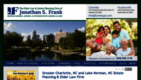 What Franklegal.com website looked like in 2016 (7 years ago)