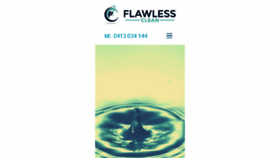What Flawlessclean.com.au website looked like in 2016 (7 years ago)