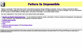 What Failureisimpossible.com website looked like in 2016 (7 years ago)