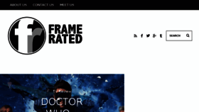 What Framerated.co.uk website looked like in 2016 (7 years ago)