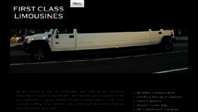 What Firstclasslimousines.co.nz website looked like in 2016 (7 years ago)