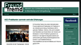 What Freundstattfremd.de website looked like in 2016 (7 years ago)