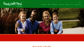 What Familygolfpark.pt website looked like in 2016 (7 years ago)