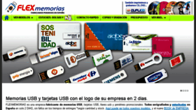 What Flexmemorias.es website looked like in 2016 (7 years ago)
