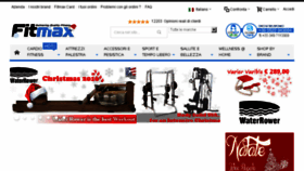 What Fitmax.it website looked like in 2017 (8 years ago)