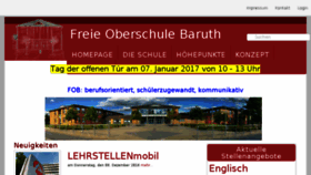 What Freie-oberschule-baruth.de website looked like in 2017 (7 years ago)