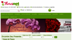What Floresnet.com.br website looked like in 2017 (7 years ago)