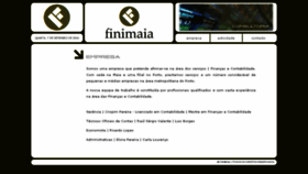 What Finimaia.com website looked like in 2017 (7 years ago)