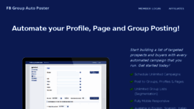 What Fbgroupautoposter.com website looked like in 2017 (7 years ago)