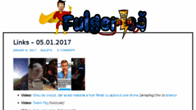 What Fulgerica.com website looked like in 2017 (7 years ago)