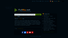 What Fullrip.net website looked like in 2017 (7 years ago)
