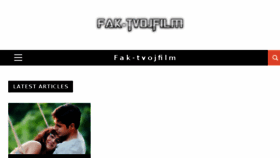 What Fak-tvojfilm.net website looked like in 2017 (7 years ago)
