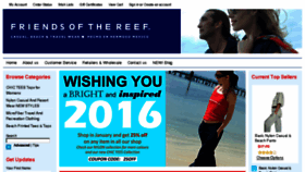 What Friendsofthereef.com website looked like in 2017 (7 years ago)
