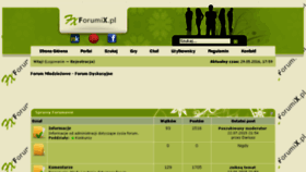 What Forumix.pl website looked like in 2017 (7 years ago)