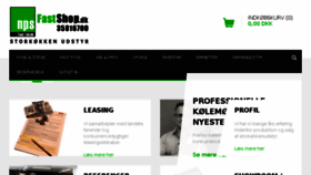 What Fastshop.dk website looked like in 2017 (7 years ago)