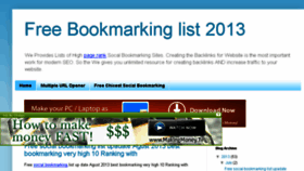 What Freebookmarkinglist2013.blogspot.in website looked like in 2017 (7 years ago)