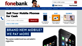 What Fonebank.com website looked like in 2017 (7 years ago)