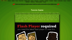 What Freetennis.org website looked like in 2017 (7 years ago)