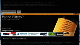 What Filterhandel-wismet.de website looked like in 2017 (7 years ago)