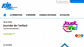 What Fjp.fr website looked like in 2017 (7 years ago)