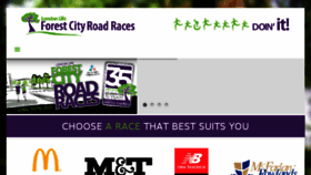 What Forestcityroadraces.com website looked like in 2017 (7 years ago)