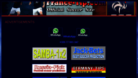 What France-tip.com website looked like in 2017 (7 years ago)
