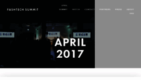 What Fashtech-summit.com website looked like in 2017 (8 years ago)