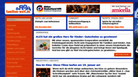 What Familien-welt.de website looked like in 2017 (7 years ago)