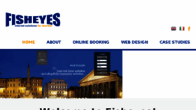 What Fisheyes.co.uk website looked like in 2017 (7 years ago)